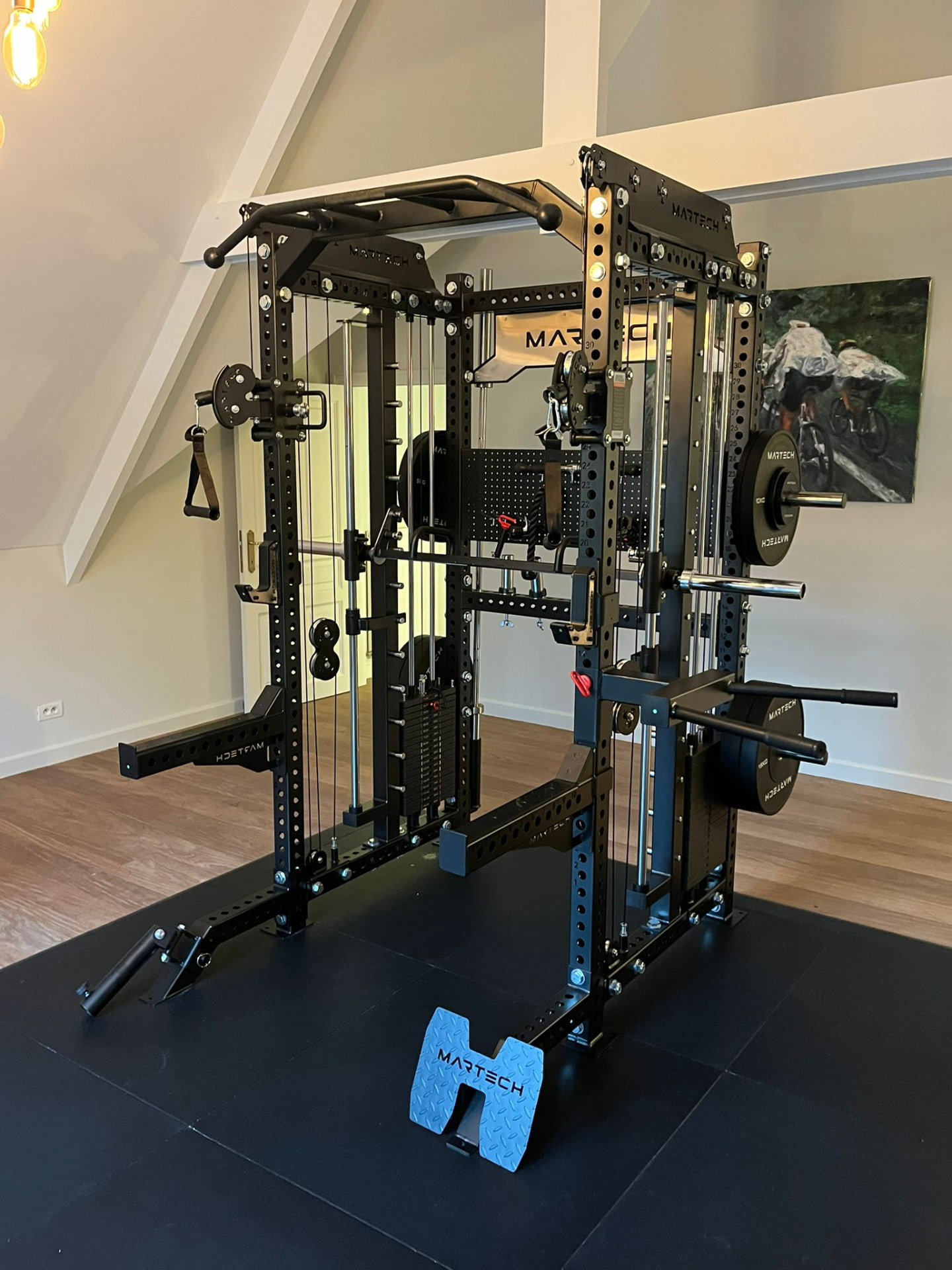 Realisatie Fitnessdepot: M8 home setup