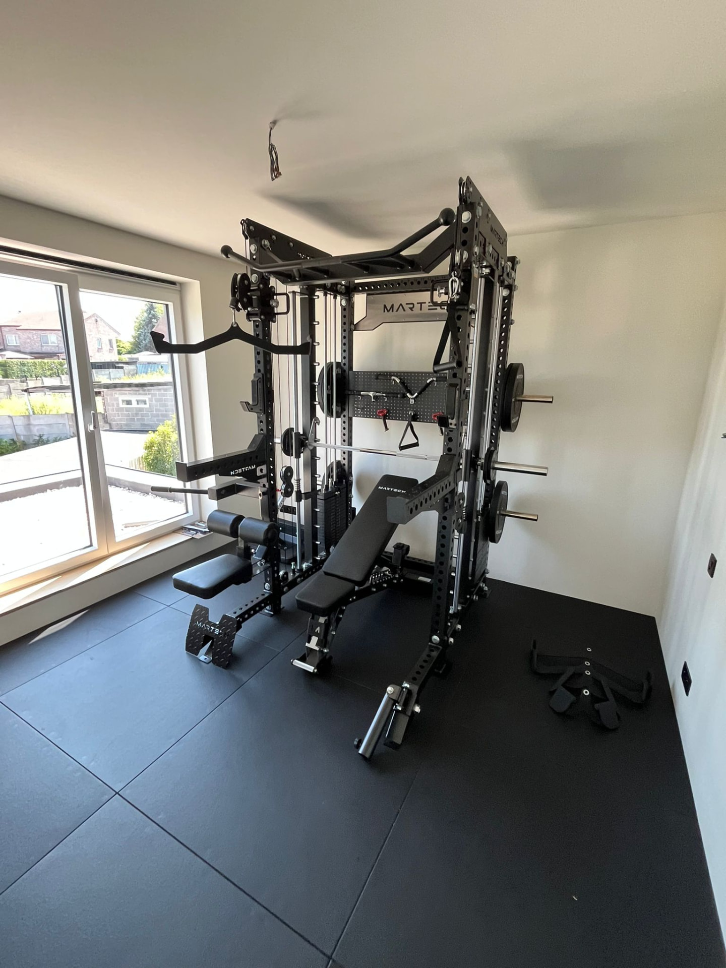 Realisatie Fitnessdepot: M-rack met sportvloer