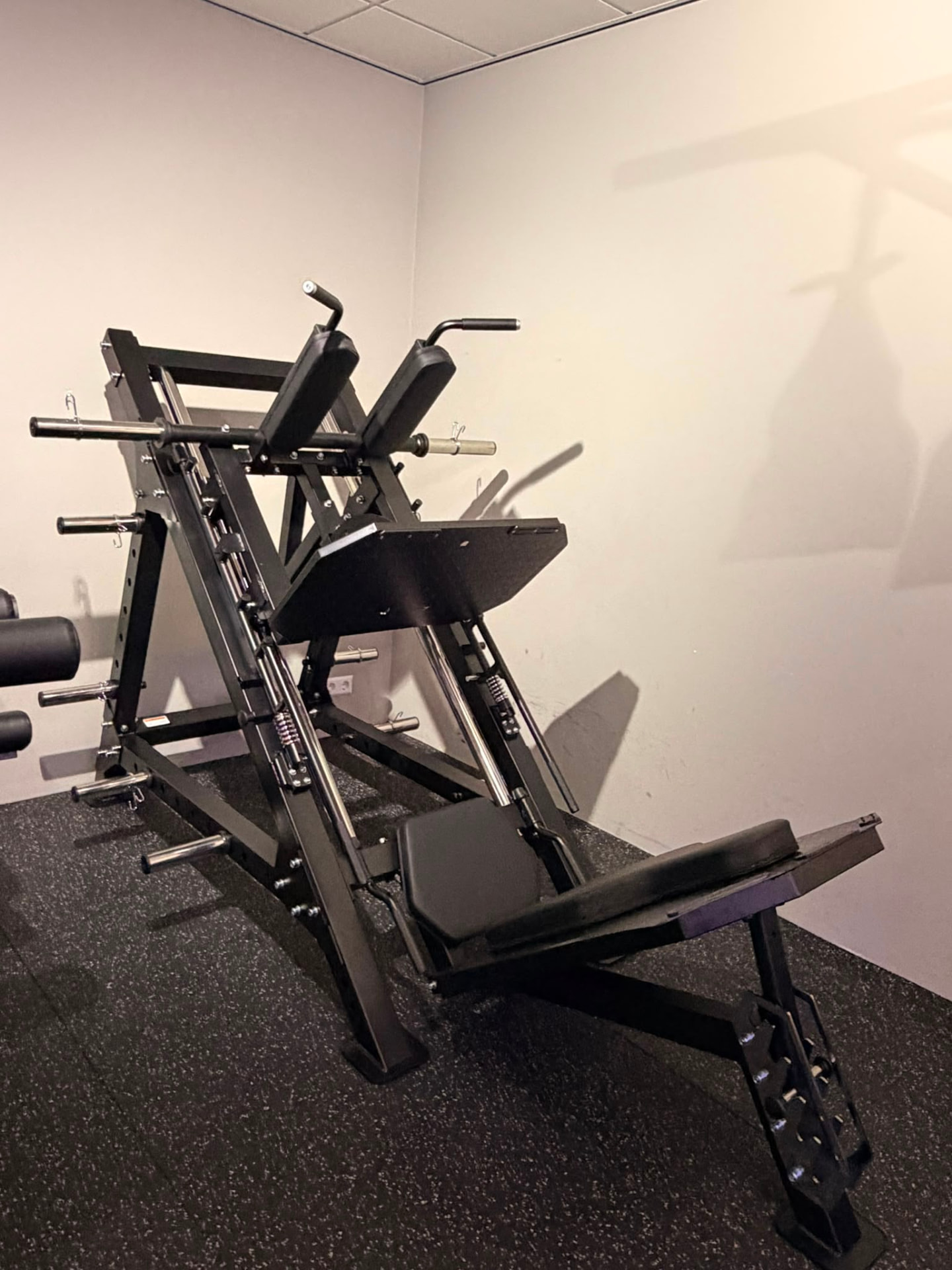 Realisatie Fitnessdepot: Leg press & squat