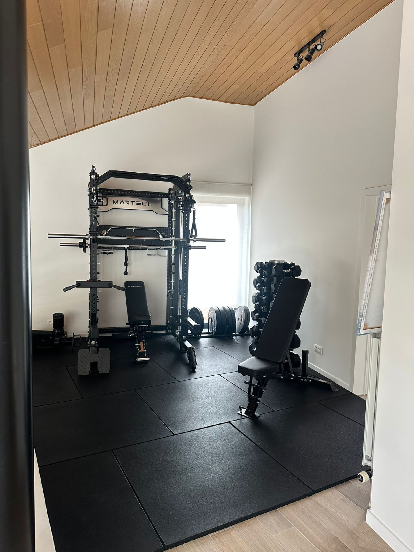 Realisatie Fitnessdepot: Zolder gym Martech